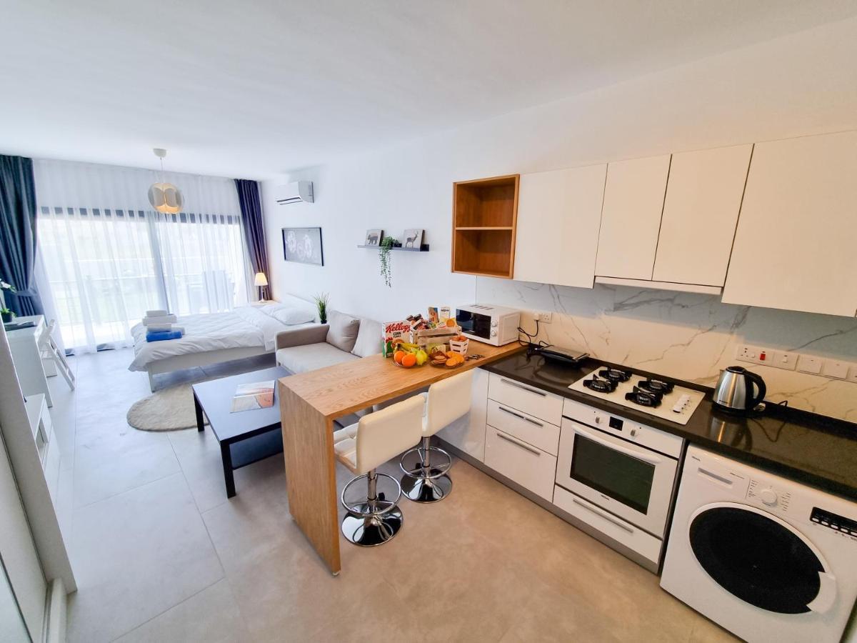 Helena Pool Apartments In Caesar Blue Resort Including Breakfast Available Till 4Pm, Gym, Heated Swimming Pool, Hammam, Sauna Rizokarpaso Екстериор снимка